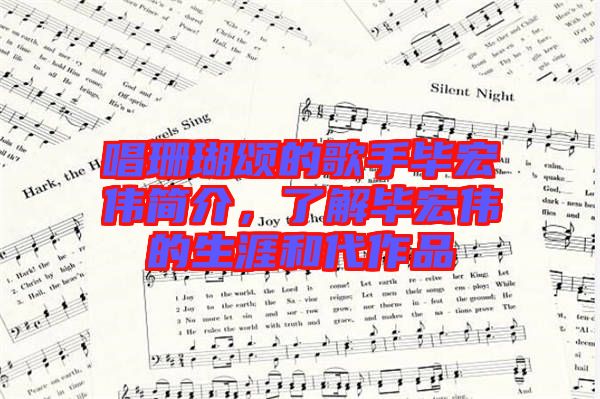 唱珊瑚頌的歌手畢宏偉簡介，了解畢宏偉的生涯和代作品