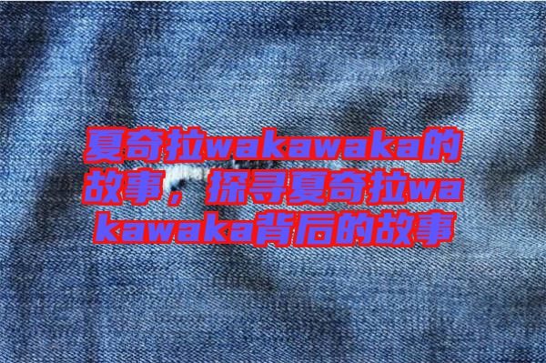 夏奇拉wakawaka的故事，探尋夏奇拉wakawaka背后的故事