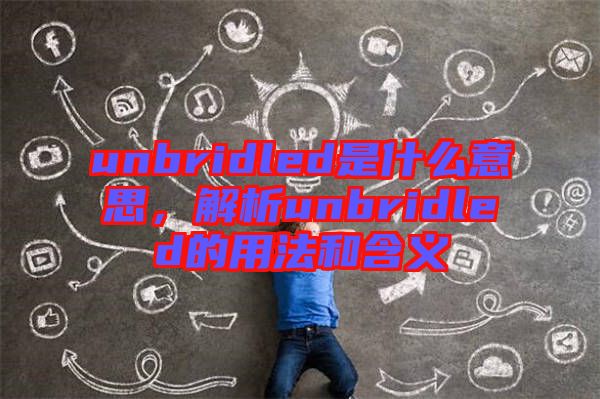 unbridled是什么意思，解析unbridled的用法和含義