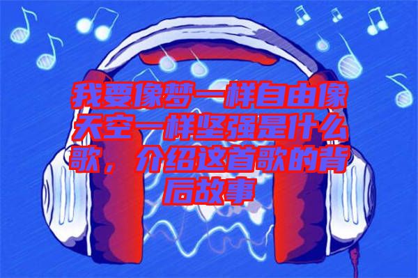 我要像夢一樣自由像天空一樣堅強是什么歌，介紹這首歌的背后故事