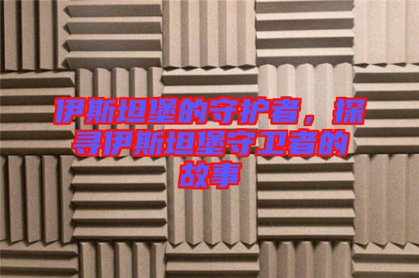 伊斯坦堡的守護者，探尋伊斯坦堡守衛者的故事