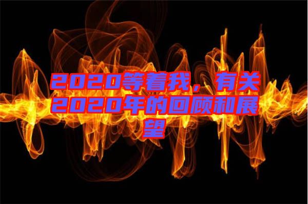 2020等著我，有關2020年的回顧和展望