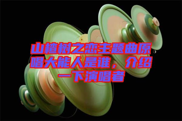 山楂樹之戀主題曲原唱大能人是誰，介紹一下演唱者