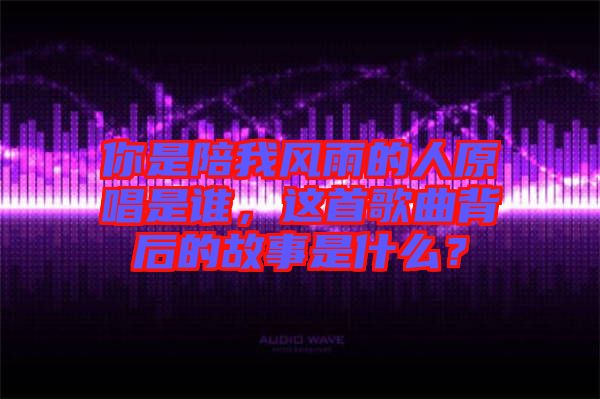 你是陪我風(fēng)雨的人原唱是誰(shuí)，這首歌曲背后的故事是什么？