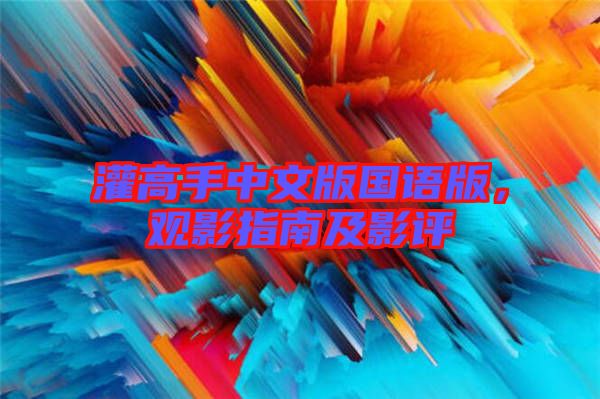 灌高手中文版國(guó)語版，觀影指南及影評(píng)